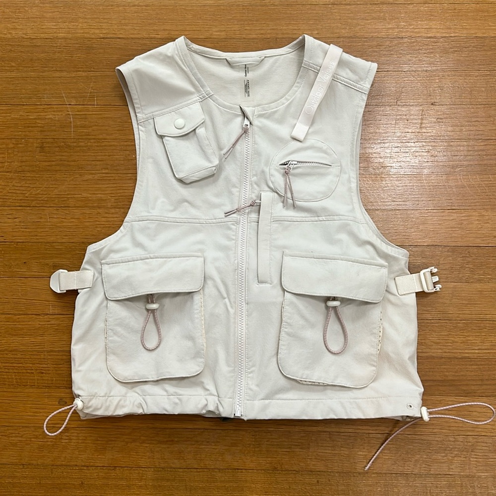 Outdoor Voices RecTrek vest bone white size M